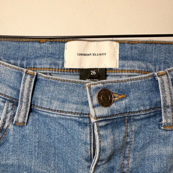 Current/Elliott The Scooped Ruby Crop Jean size 26 - Picture 8 of 13